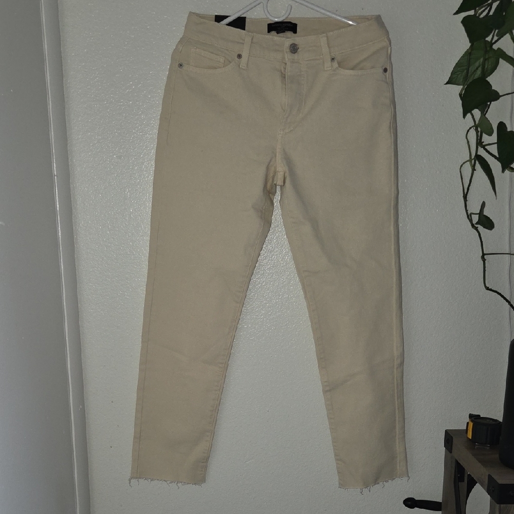 Banana Republic Women's Tan Ankle Jeans
